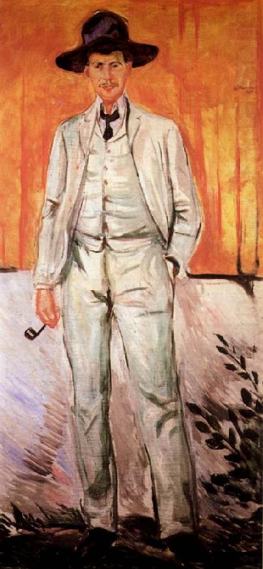 Edvard Munch The Man china oil painting image